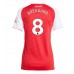 Arsenal Martin Odegaard #8 Hemma matchtröja Dam 2025-26 Kortärmad Billigt